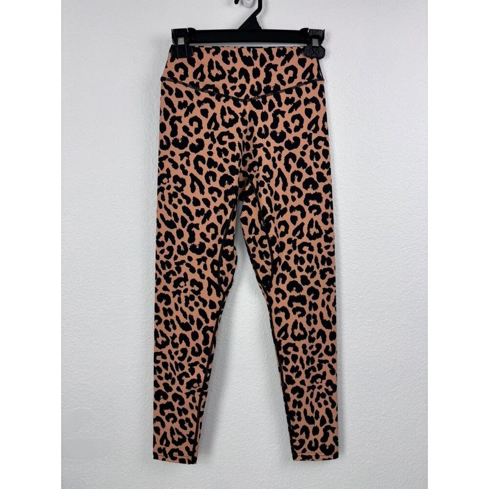 Balance Athletica women's medium leopard print 7/8 high rise athletic leggings